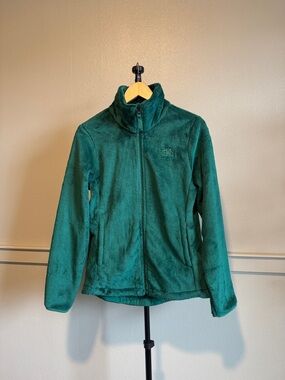 The North Face Green Sherpa Fleece Jacket